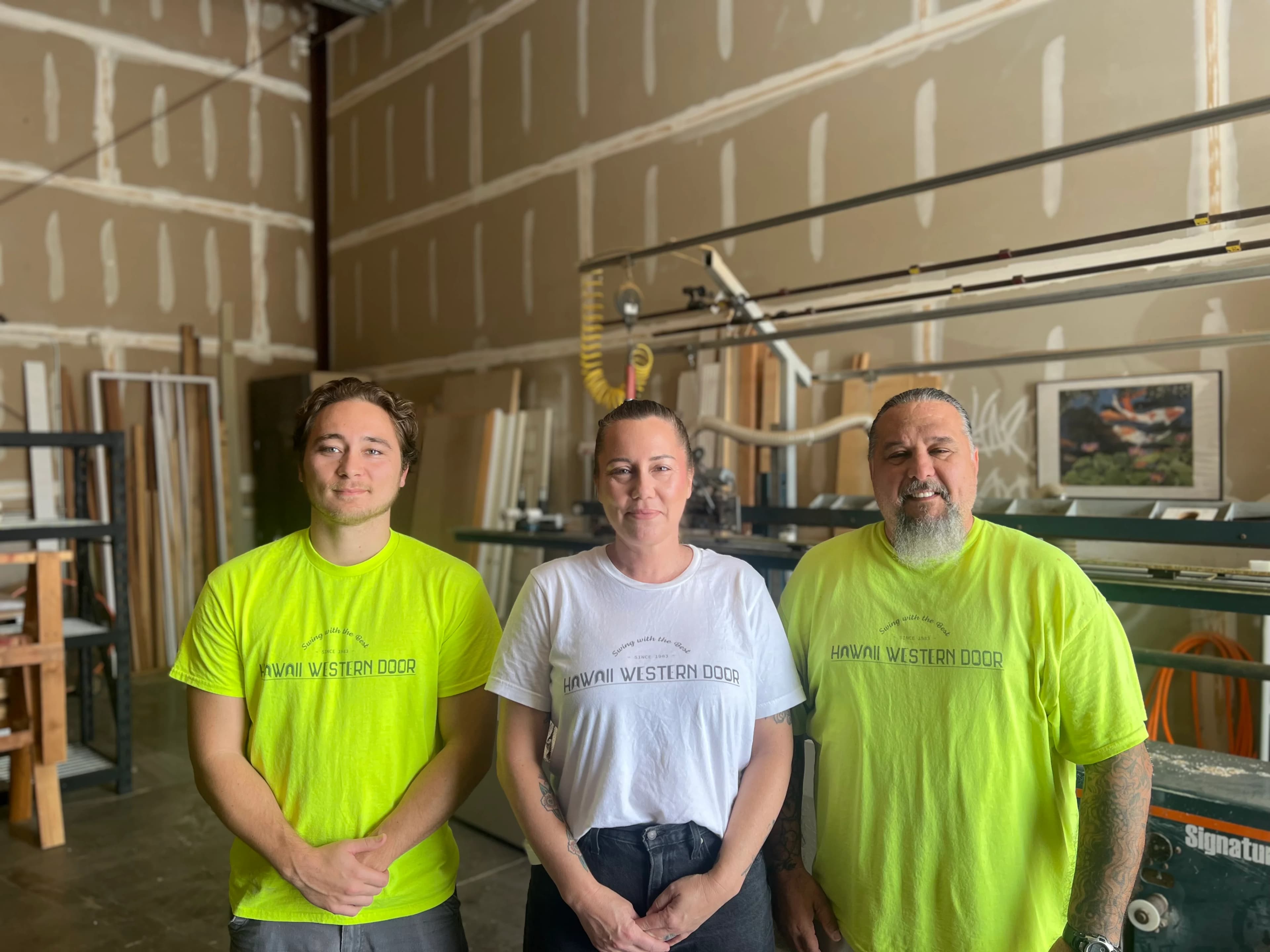 Hawaii Western Doors Team